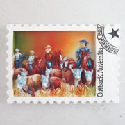 Stamp Magnet Outback